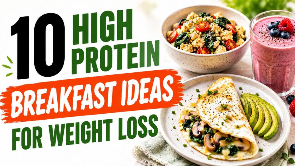 10 High Protein Breakfast Ideas for Weight Loss 10 high protein breakfast ideas for weight loss
