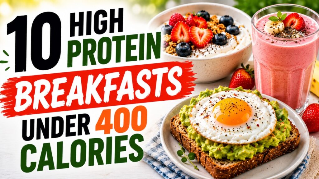 10 High Protein Breakfasts Under 400 Calories 10 High Protein Breakfasts Under 400 Calories