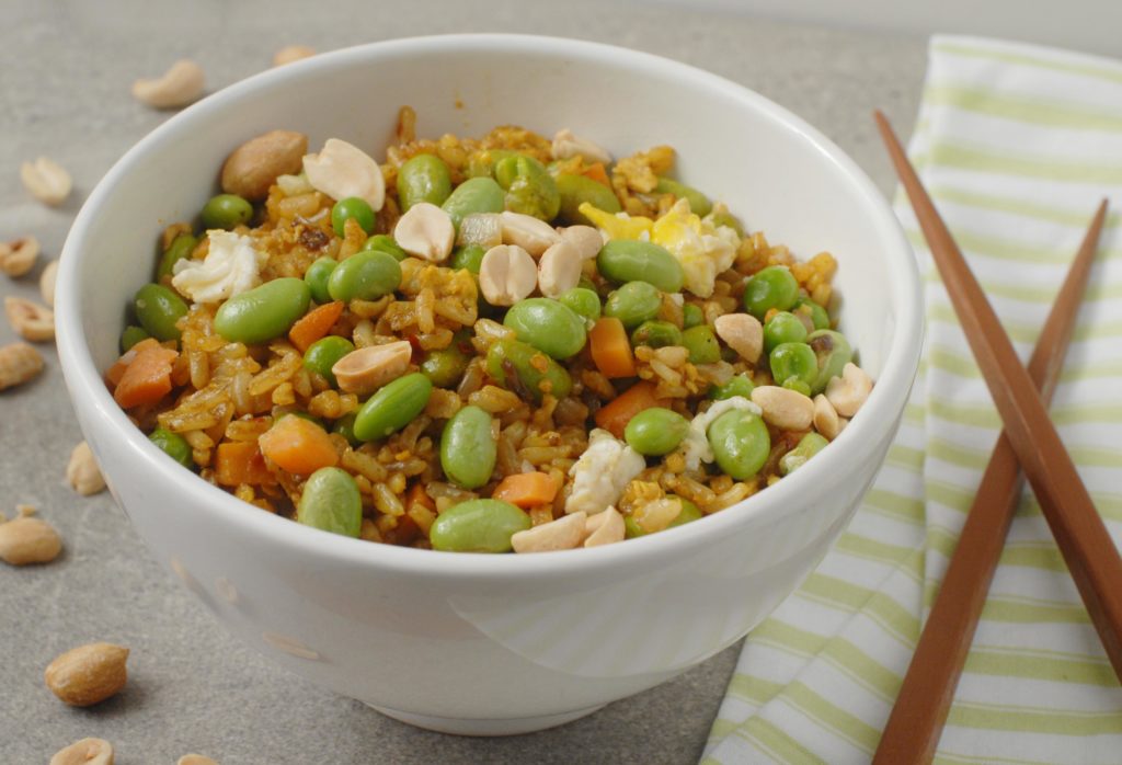 Edamame Brown Rice Bowl