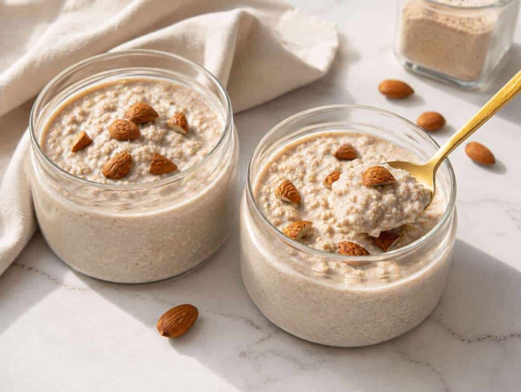 10 High Protein Breakfasts Under 400 Calories 3. protein overnight oats
