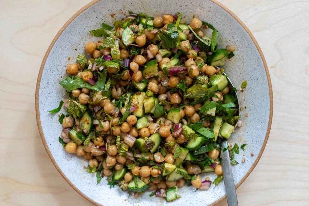 6. Chickpea Salad