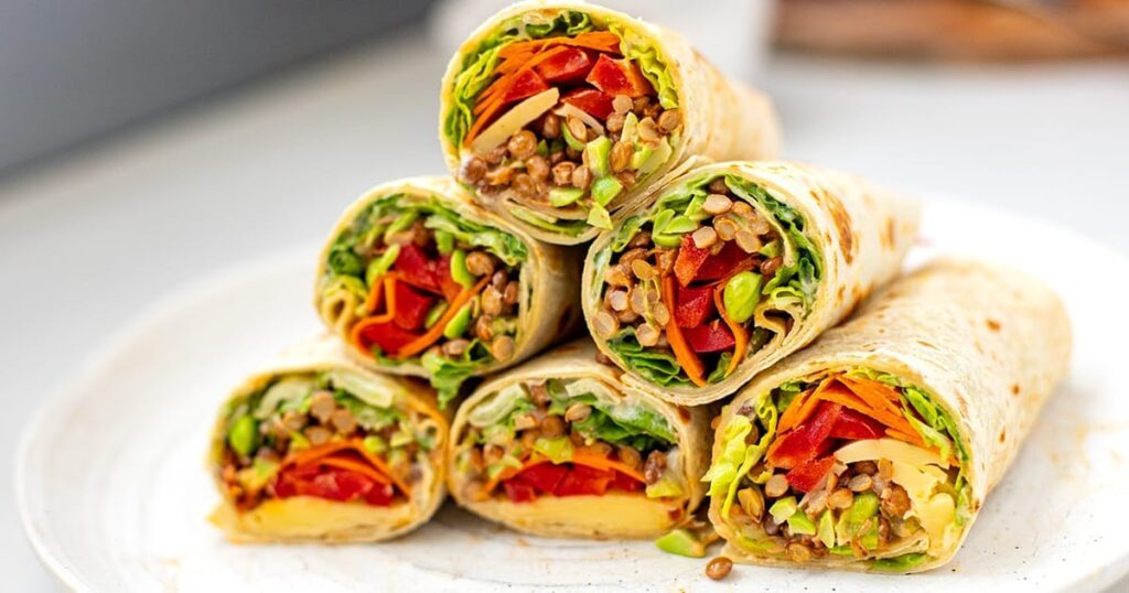 10 High Protein Breakfast Ideas for Weight Loss 7. high protein wrap