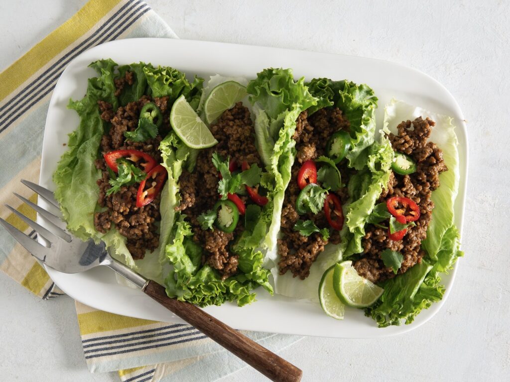 Beef Lettuce Wraps