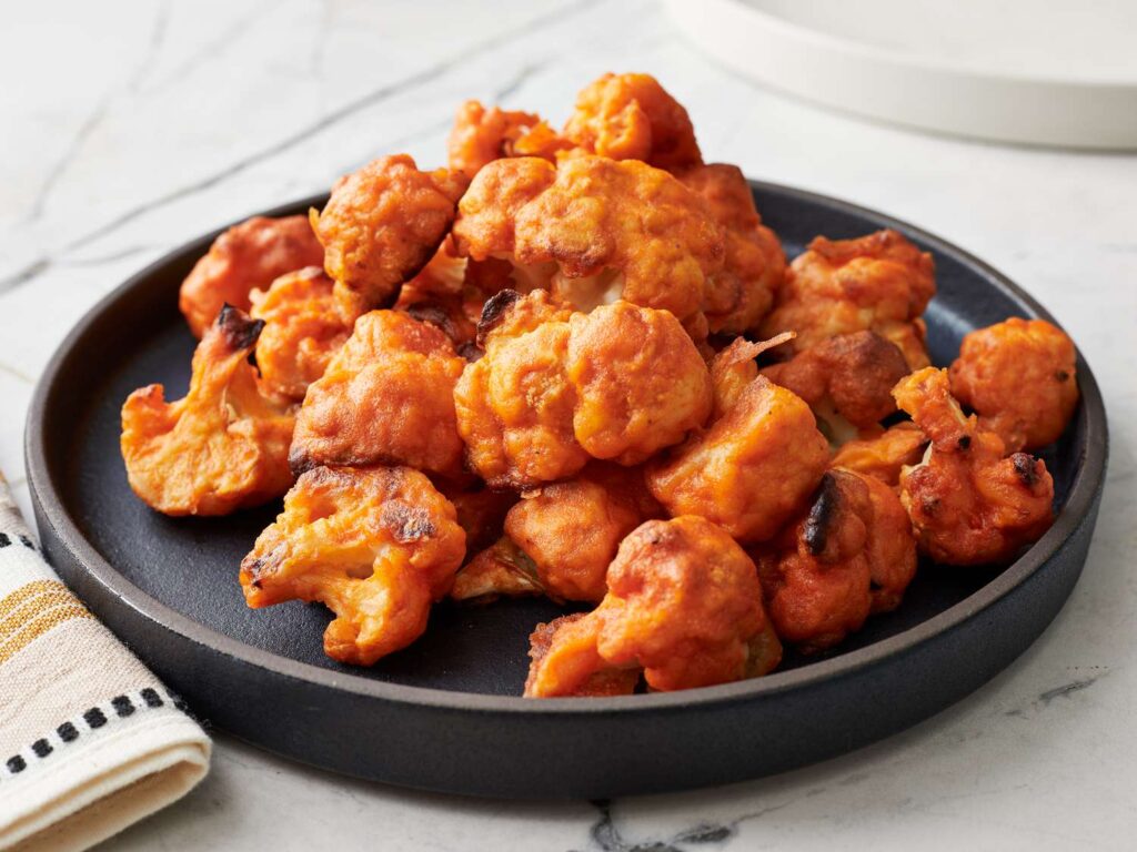 Buffalo Cauliflower Bites