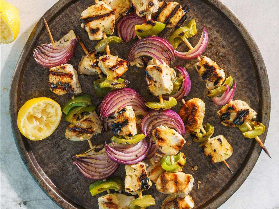 Greek Chicken Skewers
