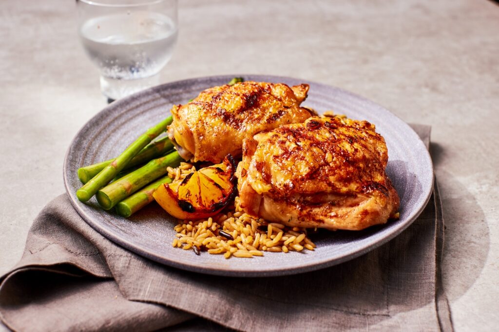 Grilled Chicken Thighs