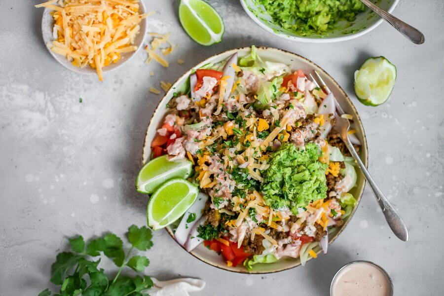 Keto Taco Bowls