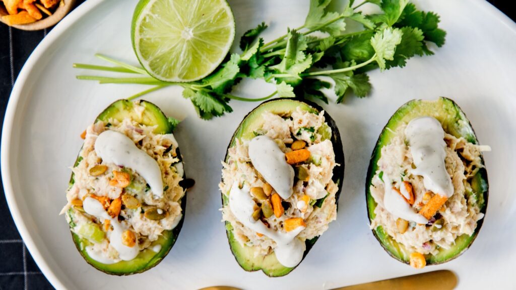 Stuffed Avocado with Tuna