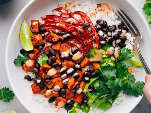 Sweet Potato Black Bean Bowl