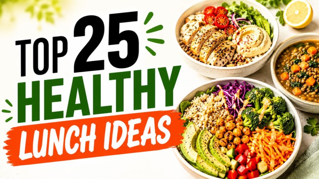 Top 25 Healthy Lunch Ideas
