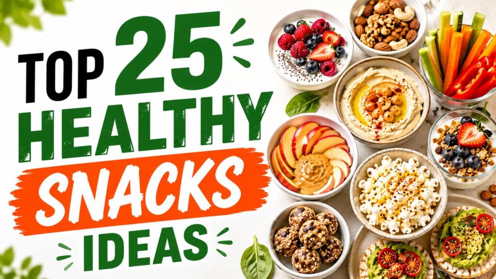 Top 25 Healthy Snacks Ideas