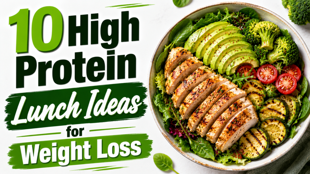 10 High Protein Lunch Ideas for Weight Loss