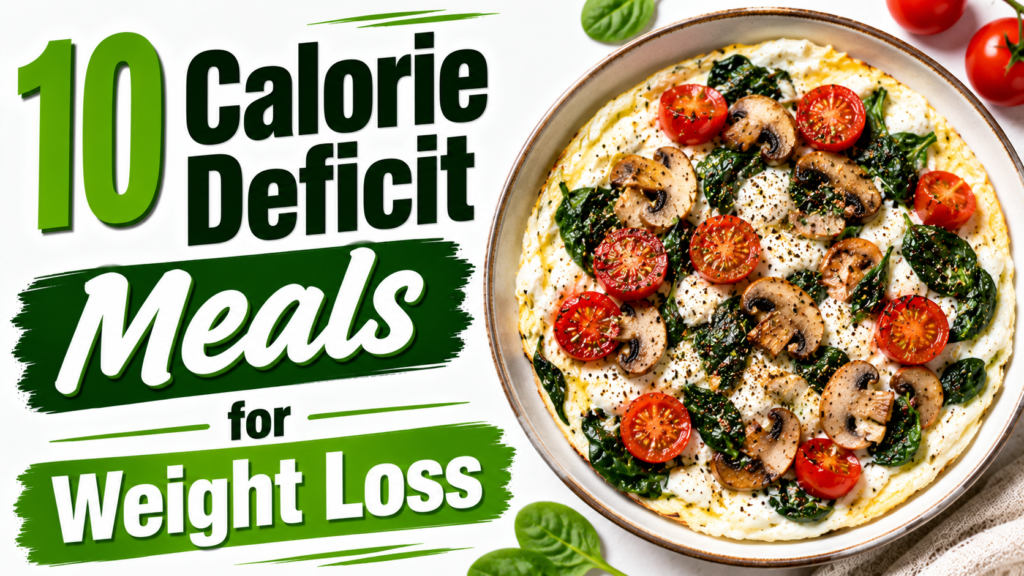 10 calorie deficit meals for weight loss