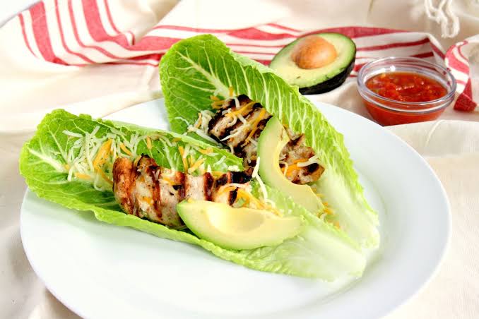 Chicken Lettuce Tacos