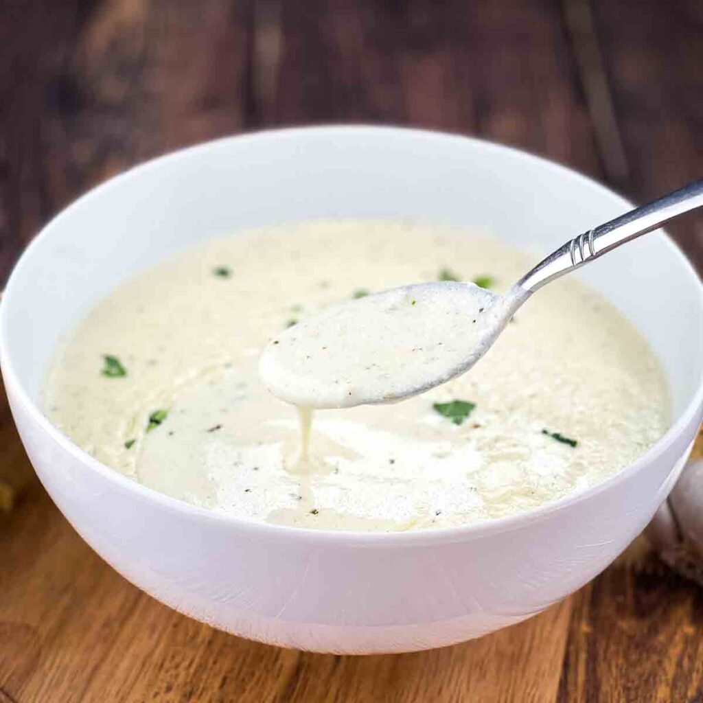 High Protein Alfredo Sauce