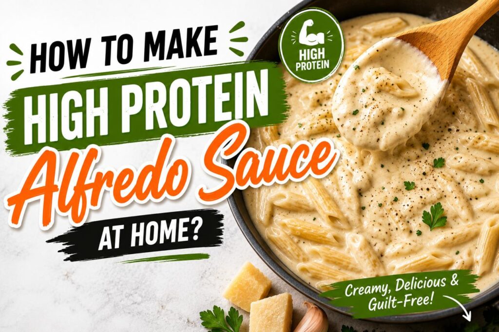 How to Make High Protein Alfredo Sauce at Home