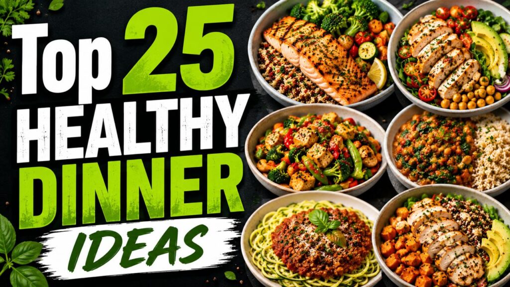 Top 25 Healthy Dinner Ideas