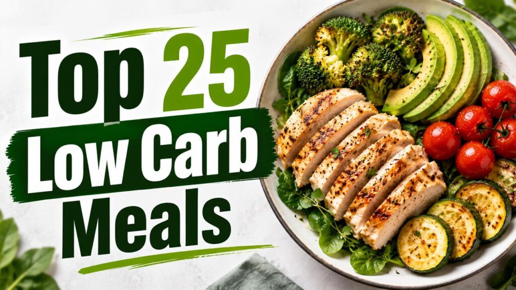 Top 25 Low Carbs meals